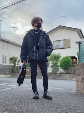「C17（シーセブンティーン）のアイテム」を使った、kさん（メンズ・170cm）の秋コーディネート