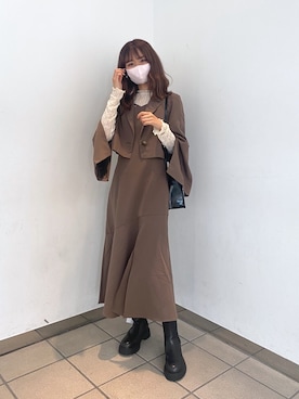 karenさん（レディース・166cm）の秋コーディネート