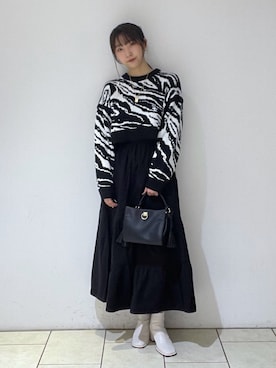 Risakoさん（レディース・164cm）の冬コーディネート