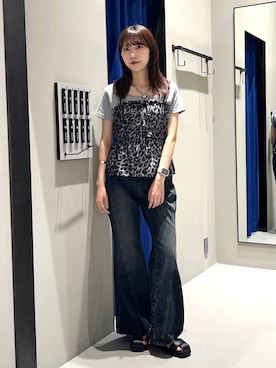 Risakoさん（レディース・164cm）の夏コーディネート