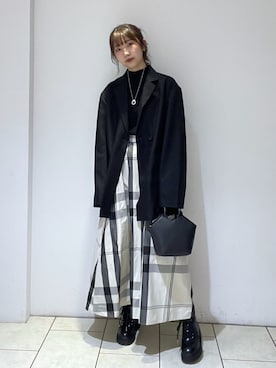 「PAGEBOY CORE」｜Risakoさん（レディース・164cm）の冬コーディネート
