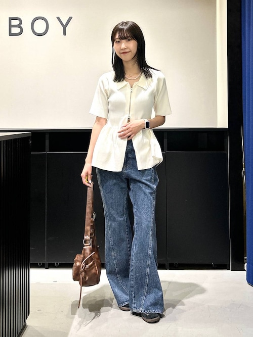 かきさん専用　プライムニットまとめページ セール】エリツキペプラムZIPニット（ニット/セーター