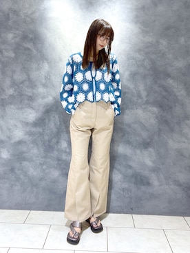 Risakoさん（レディース・164cm）の夏コーディネート