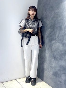 Risakoさん（レディース・164cm）の春コーディネート