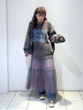 Risakoさん（レディース・164cm）の冬コーディネート