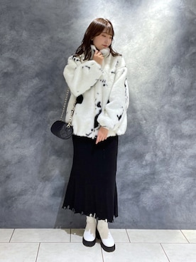 「PAGEBOY CORE」｜Risakoさん（レディース・164cm）の秋コーディネート