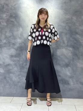 Risakoさん（レディース・164cm）の夏コーディネート