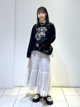 Risakoさん（レディース・164cm）の冬コーディネート