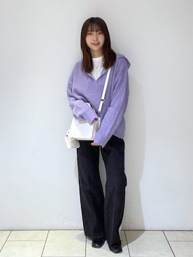 Risakoさん（レディース・164cm）の冬コーディネート