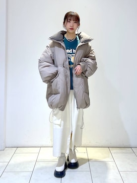 Risakoさん（レディース・164cm）の冬コーディネート