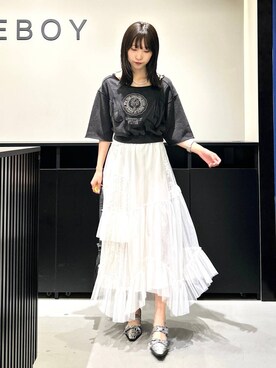 Risakoさん（レディース・164cm）の夏コーディネート