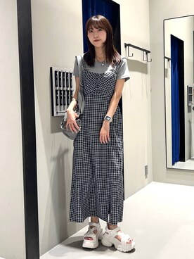 Risakoさん（レディース・164cm）の夏コーディネート