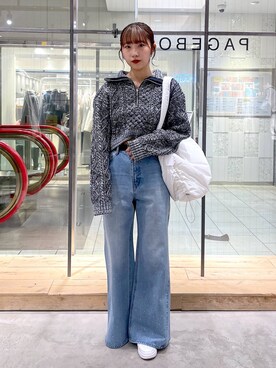 Risakoさん(レディース・164cm)の冬コーディネート