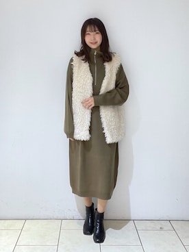 Risakoさん(レディース・164cm)の冬コーディネート