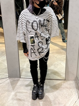 「guernika（ゲルニカ）のアイテム」を使った、NOAさん（レディース・150cm）の夏コーディネート