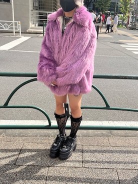 「MYne（マイン）のアイテム（ジャケット/アウター）」を使った、NOAさん（レディース・150cm）の夏コーディネート