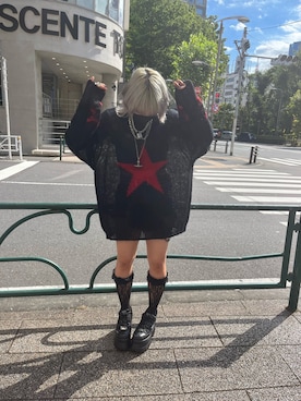 「MYne（マイン）のアイテム」を使った、NOAさん（レディース・150cm）の夏コーディネート
