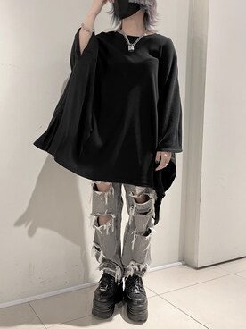 「Risley（リズレー）のアイテム」を使った、NOAさん（レディース・150cm）の春コーディネート