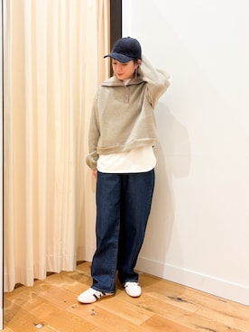 「アイテム（その他トップス）」を使った、すぎやまめぐみさん（レディース・163cm）の秋コーディネート