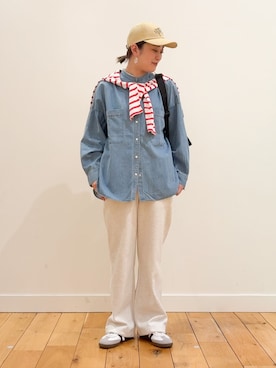 すぎやまめぐみさん(レディース・163cm)の春コーディネート