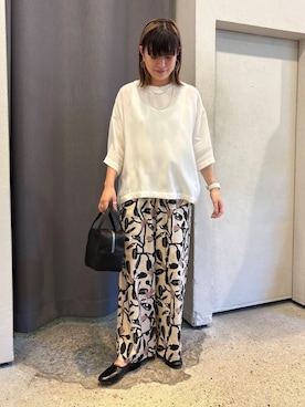 すぎやまめぐみさん（レディース・163cm）の夏コーディネート