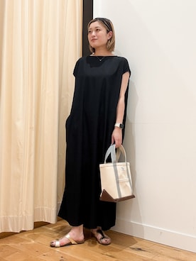 「PLAKTON（プラクトン）のアイテム」を使った、すぎやまめぐみさん（レディース・163cm）の夏コーディネート