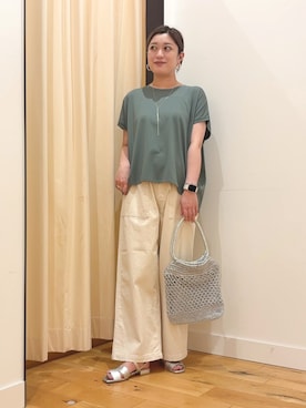 すぎやまめぐみさん(レディース・163cm)の春コーディネート