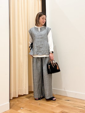 すぎやまめぐみさん（レディース・163cm）の春コーディネート