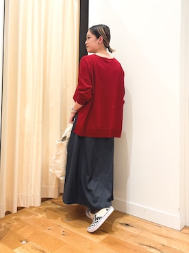 すぎやまめぐみさん（レディース・163cm）の秋コーディネート