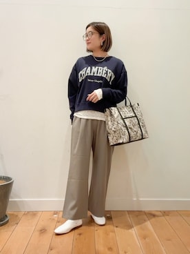 すぎやまめぐみさんのコーディネート