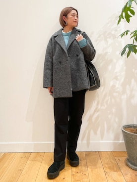 すぎやまめぐみさん（レディース・163cm）の冬コーディネート