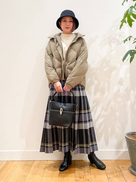 すぎやまめぐみさん（レディース・163cm）の冬コーディネート