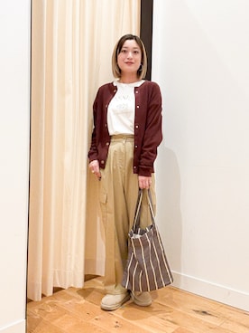 「URBAN RESEARCH DOORS（アーバンリサーチドアーズ）のアイテム」を使った、すぎやまめぐみさん（レディース・163cm）の秋コーディネート