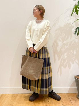 「boston」｜すぎやまめぐみさん（レディース・163cm）の秋コーディネート
