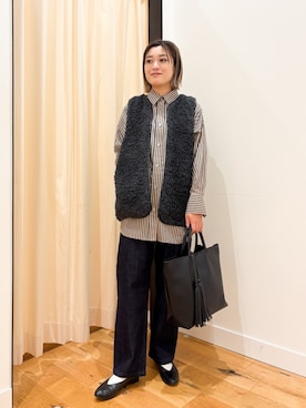 すぎやまめぐみさん（レディース・163cm）の秋コーディネート