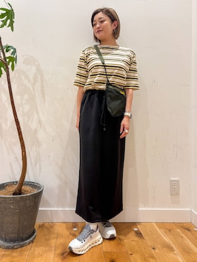 「KEEN（キーン）のアイテム」を使った、すぎやまめぐみさん（レディース・163cm）の夏コーディネート