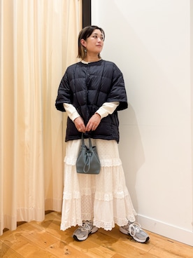 すぎやまめぐみさん（骨格ナチュラル・レディース・163cm）の秋コーディネート