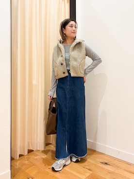 すぎやまめぐみさん（レディース・163cm）の秋コーディネート