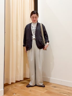 すぎやまめぐみさん（レディース・163cm）の春コーディネート