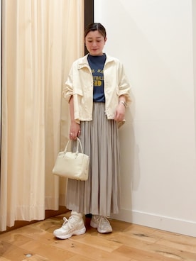 すぎやまめぐみさん（レディース・163cm）の春コーディネート