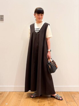 すぎやまめぐみさん(レディース・163cm)の夏コーディネート