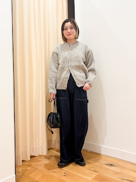 すぎやまめぐみさん（骨格ナチュラル・レディース・163cm）の秋コーディネート