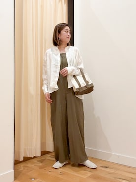 すぎやまめぐみさん（レディース・163cm）の春コーディネート