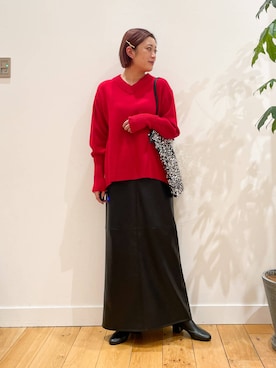 すぎやまめぐみさん（レディース・163cm）の秋コーディネート