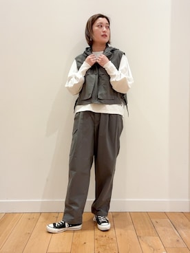 すぎやまめぐみさん（レディース・163cm）の冬コーディネート