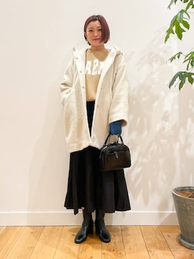 すぎやまめぐみさん（レディース・163cm）の秋コーディネート