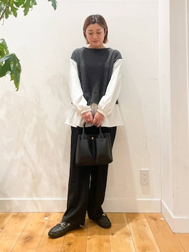 すぎやまめぐみさん（レディース・163cm）の冬コーディネート