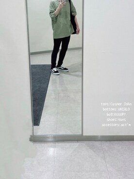 𝗬𝘂𝘂  🐇さん（メンズ・169cm）の秋コーディネート