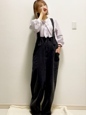 「Sens de vie（サンスドゥウ゛ィ）のアイテム」を使った、mii♡さん（レディース・160cm）の秋コーディネート