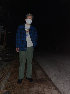 「FILSON（フィルソン）のアイテム（ジャケット/アウター）」を使った、range1さん（メンズ・165cm）の春コーディネート